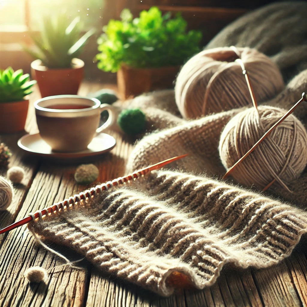 Comment faire un châle au tricot ?
