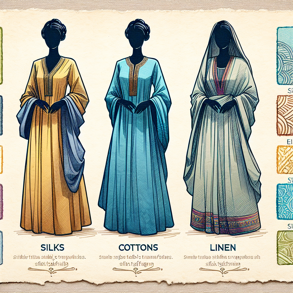Quel type de tissu pour caftan ?