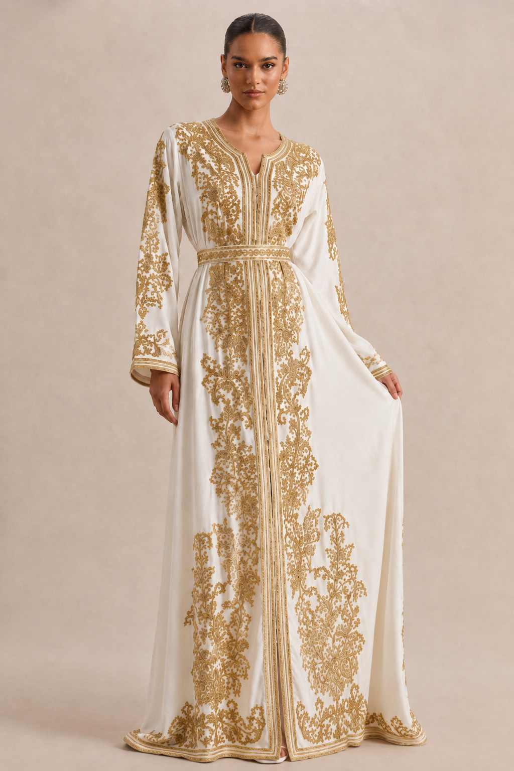 Caftan Robe Blanche