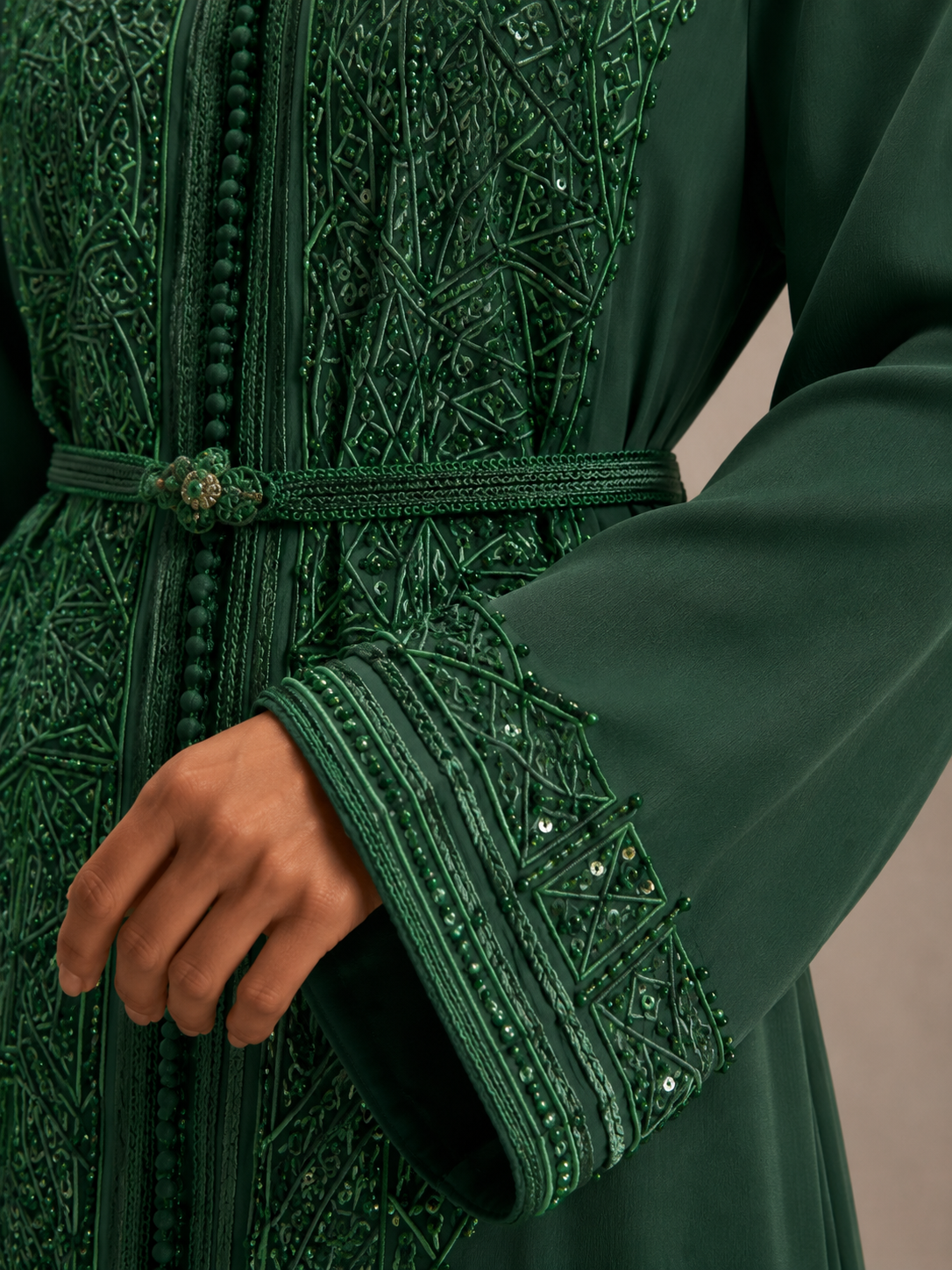 Caftan Hlel Vert
