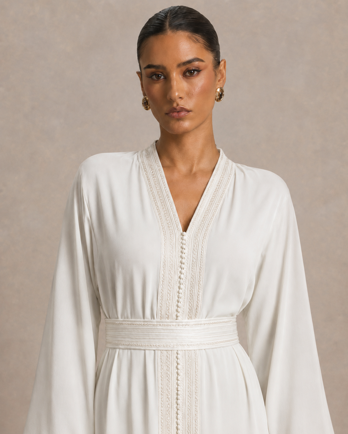 Caftan Robe Blanche