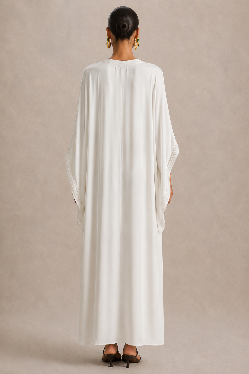Gandoura Lina – Blanc Écru