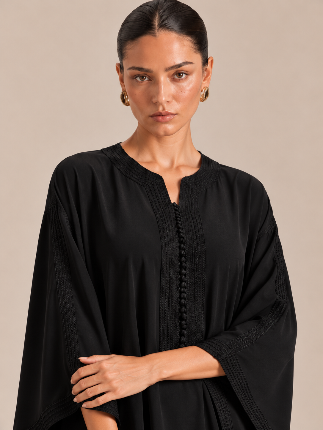 Gandoura Inaya – Noir