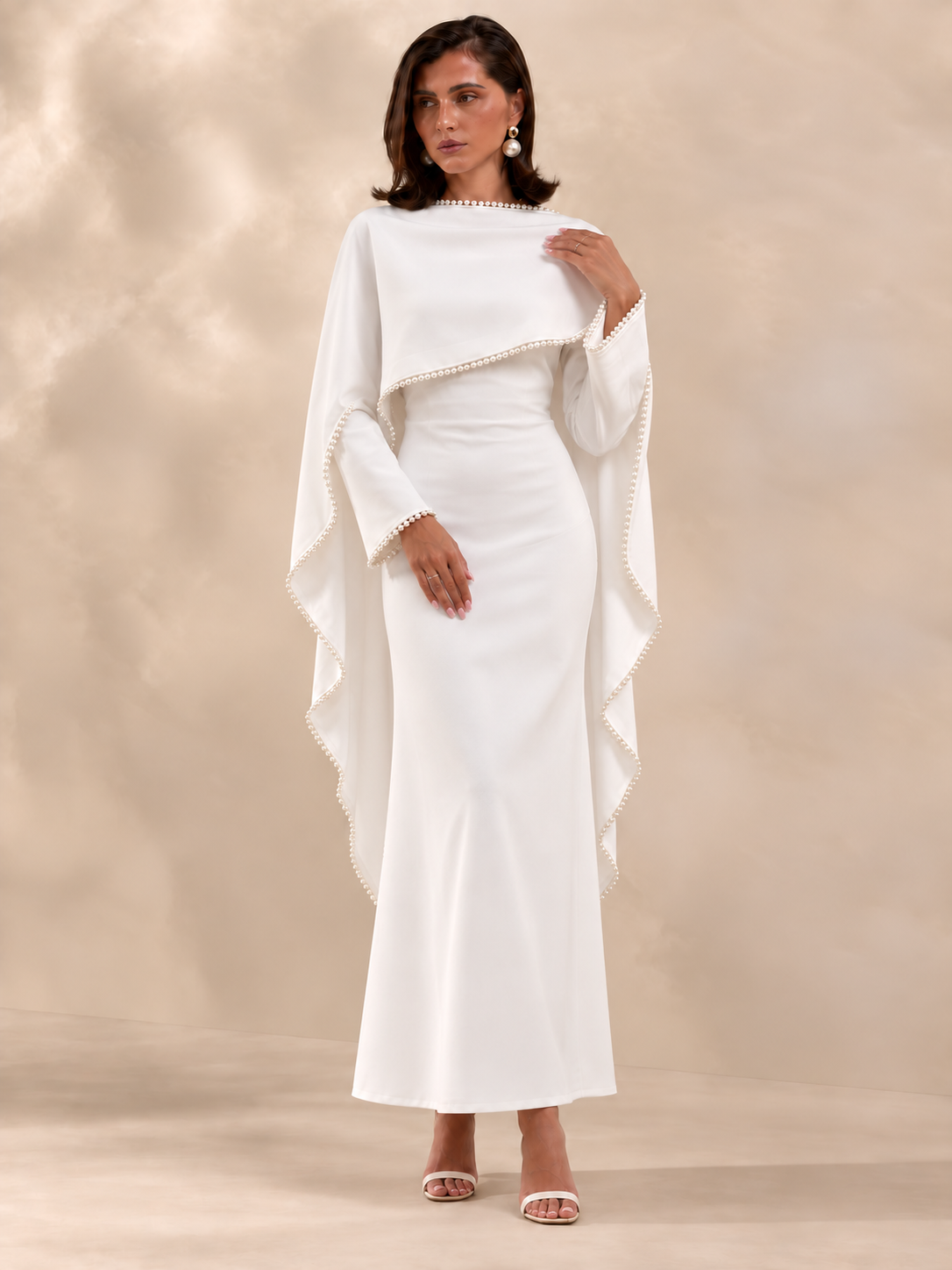 Abaya Blanche Mariage