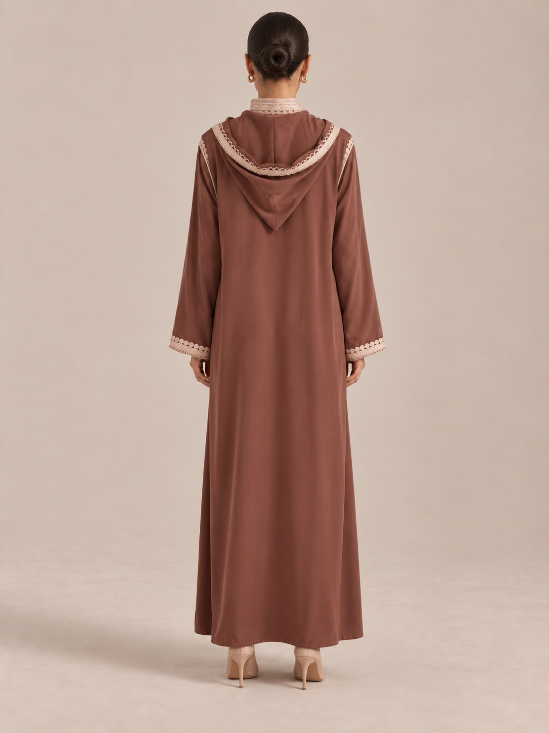 Djellaba Beige | Caftania Paris
