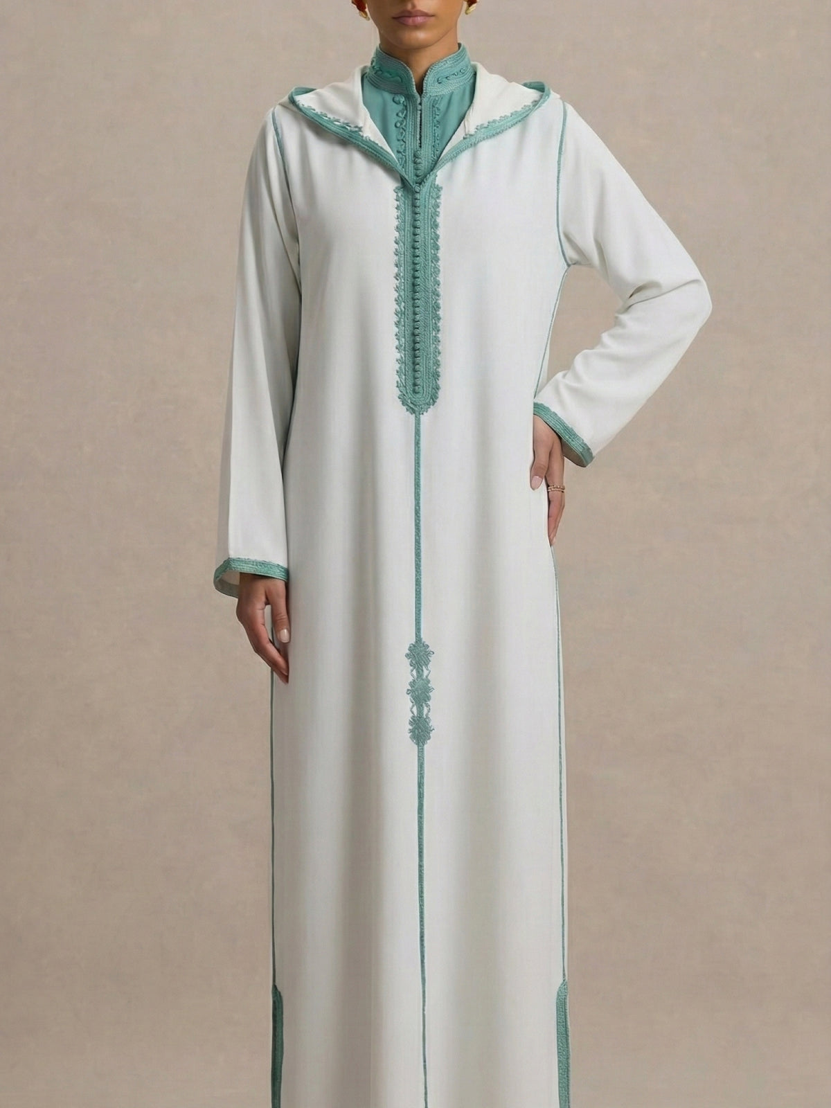 Djellaba Priere Femme | Caftania Paris