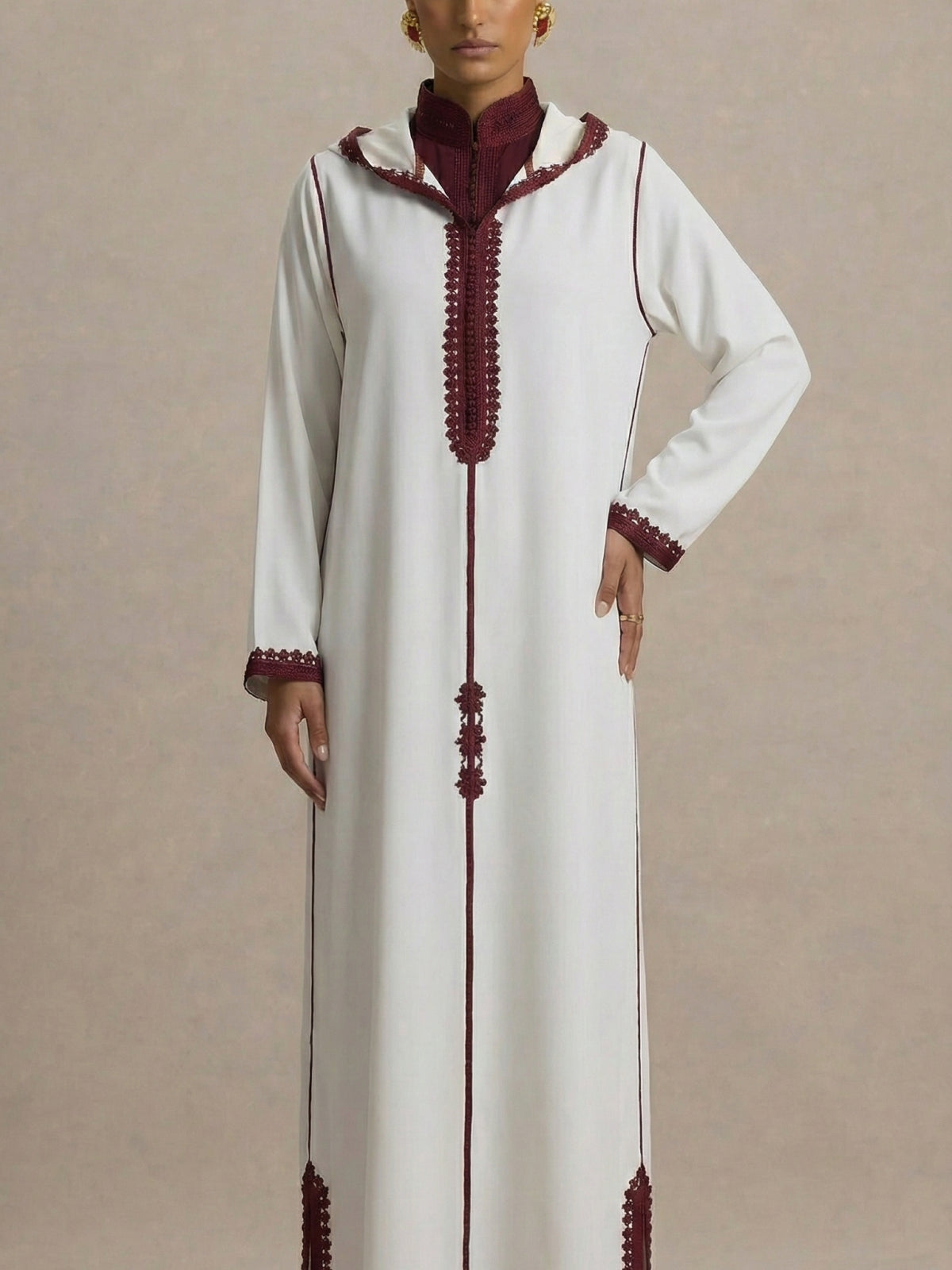 Djellaba Marocaine Traditionnelle | Caftania Paris