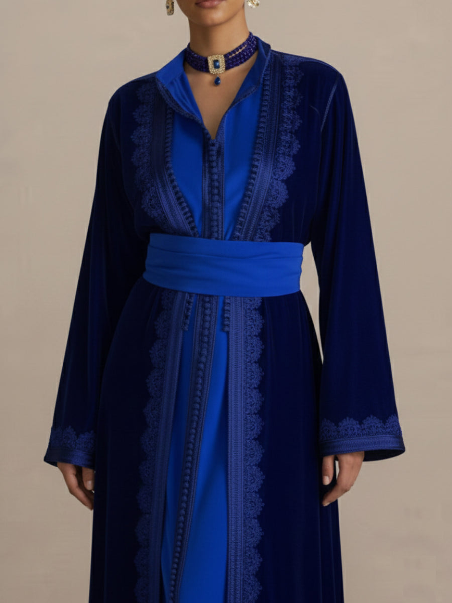Caftan Velour - Caftania Paris