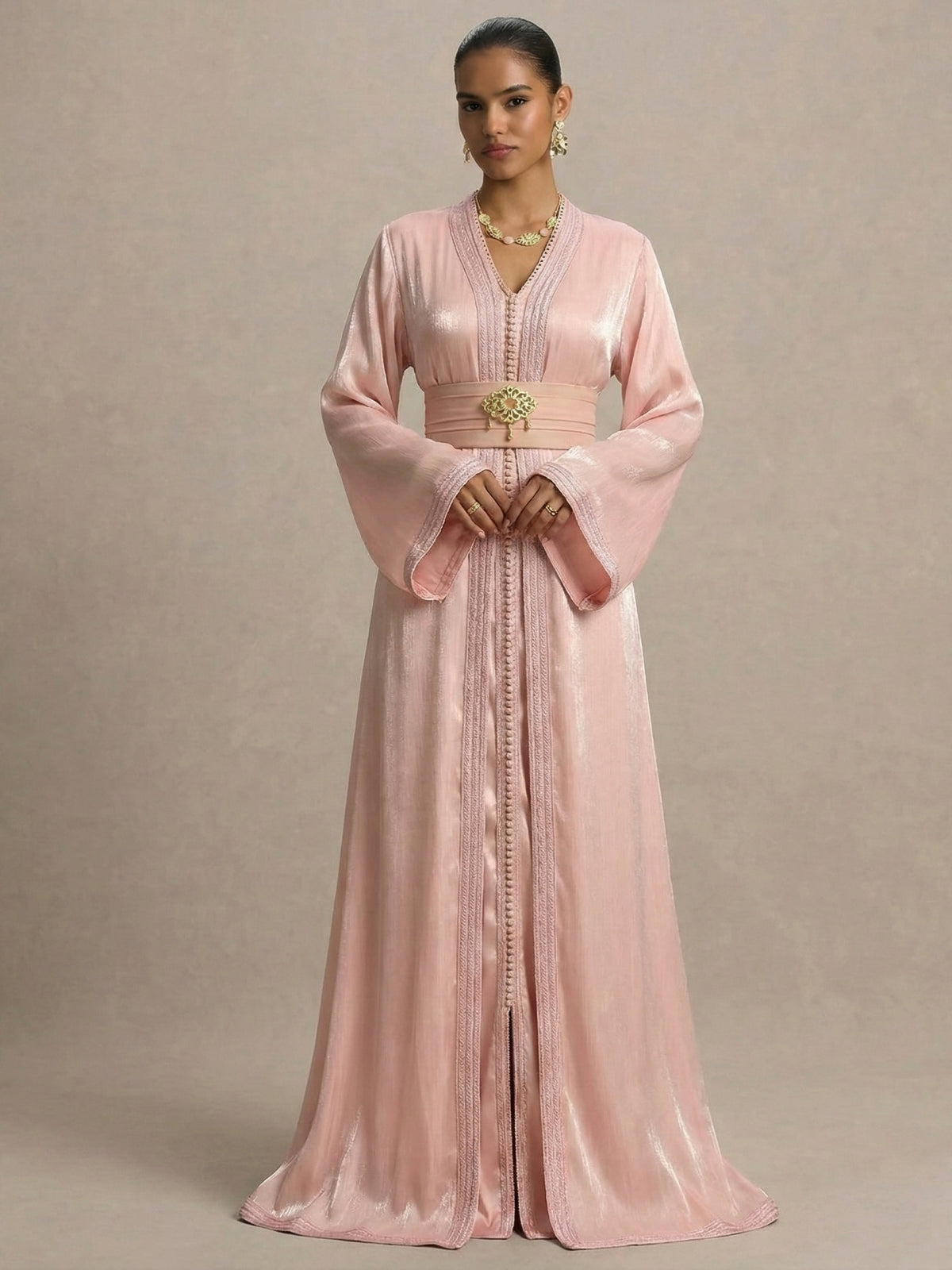 caftan wedding party dress Embellished Kaftan for Party Wear Kaftans Elan Wedding Guest Dresses