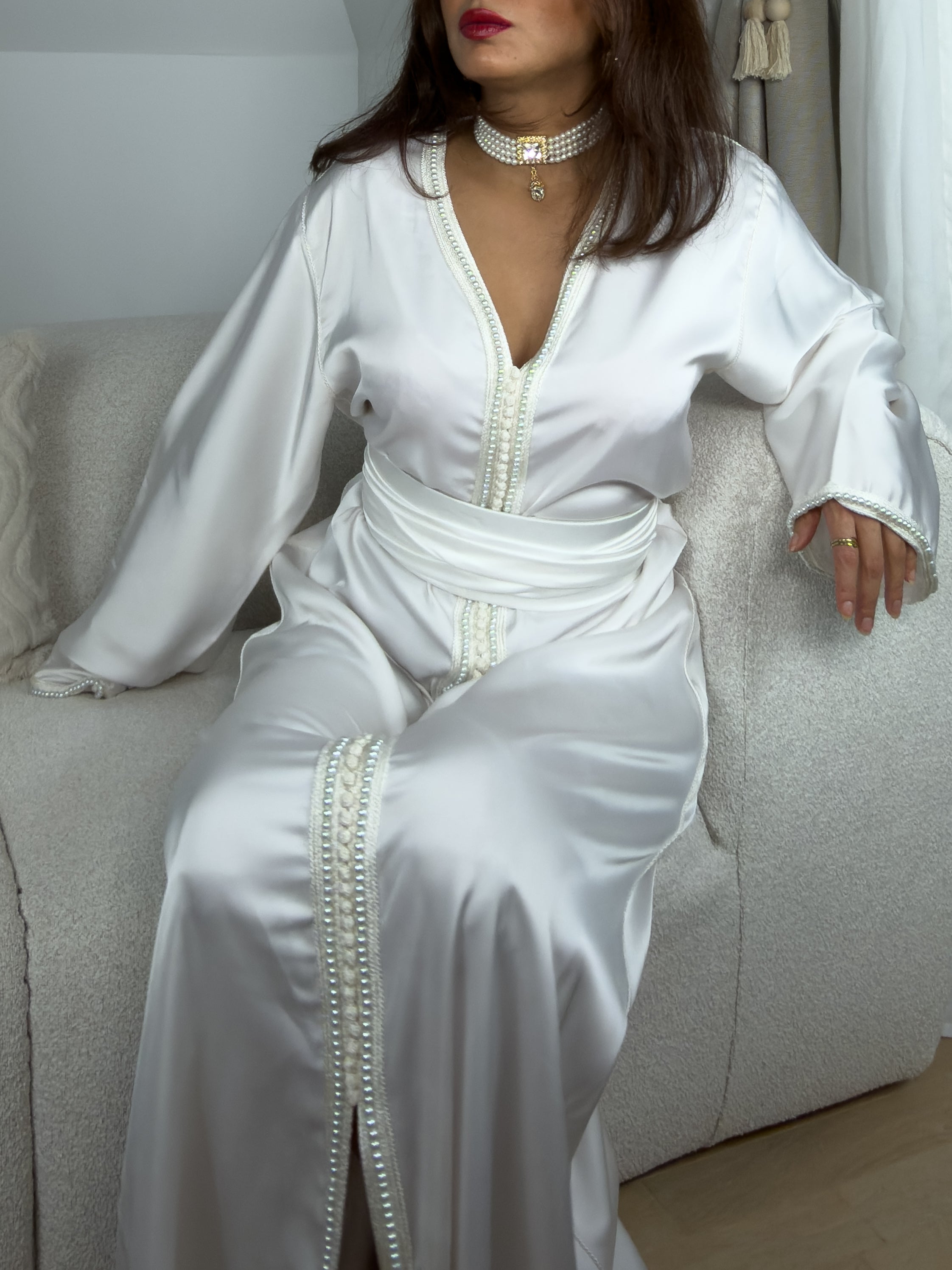 Caftan Marocain Simple | Caftania Paris