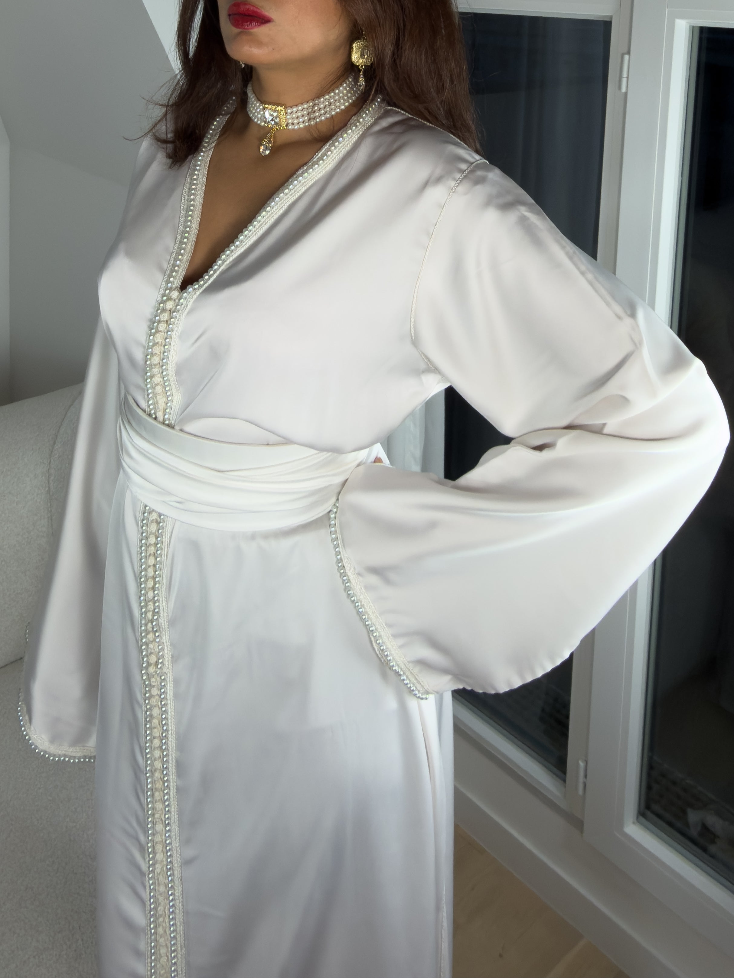 Caftan Marocain Simple | Caftania Paris