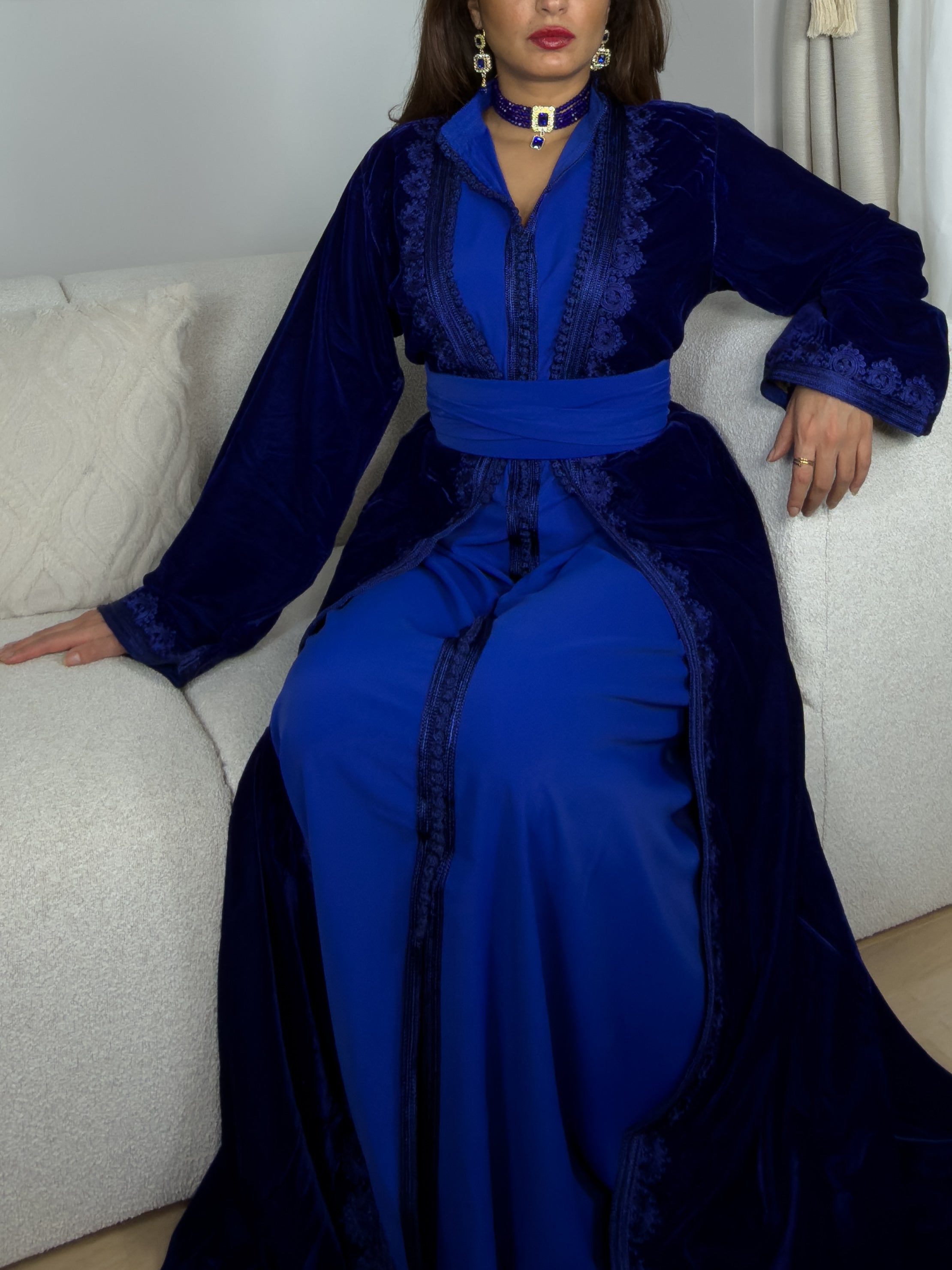 Caftan Velour - Caftania Paris