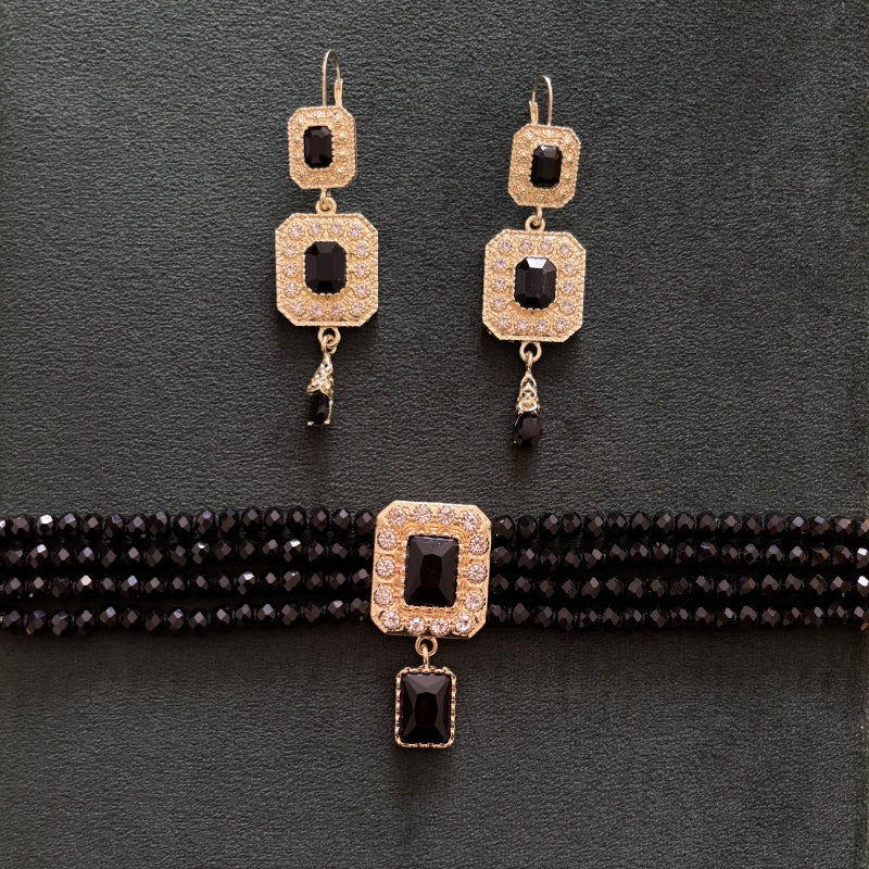 Parure Traditionnelle – Collier & Boucles d’Oreilles