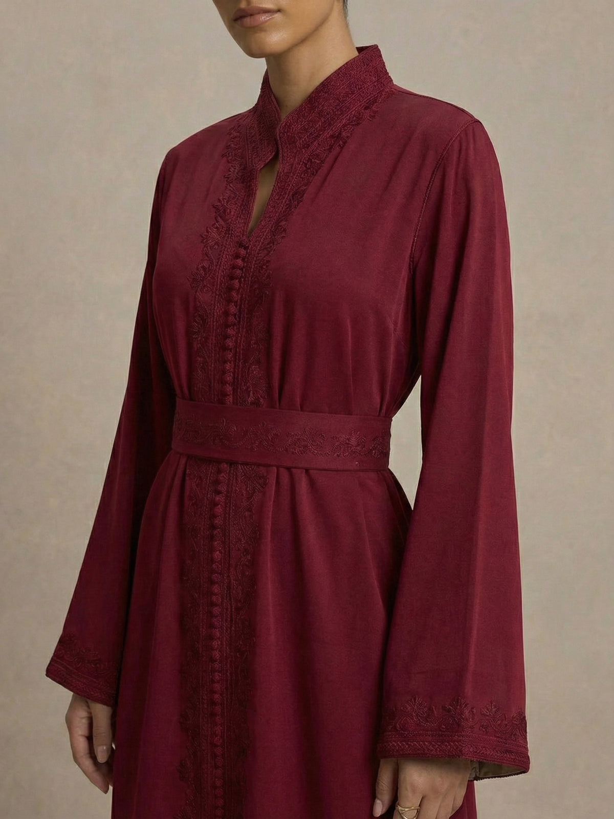 Caftan Mariée Rouge - Caftania Paris