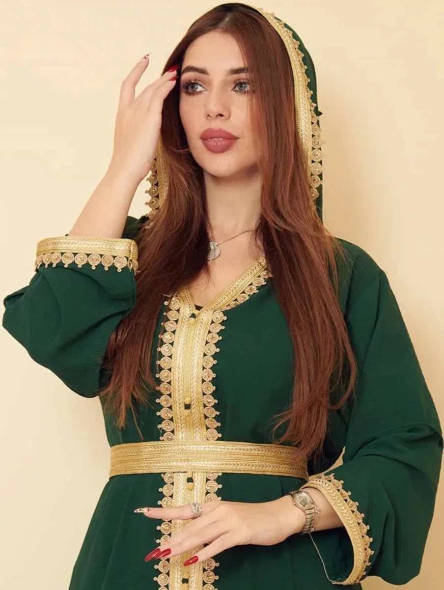 Caftan Capuche - Caftania Paris