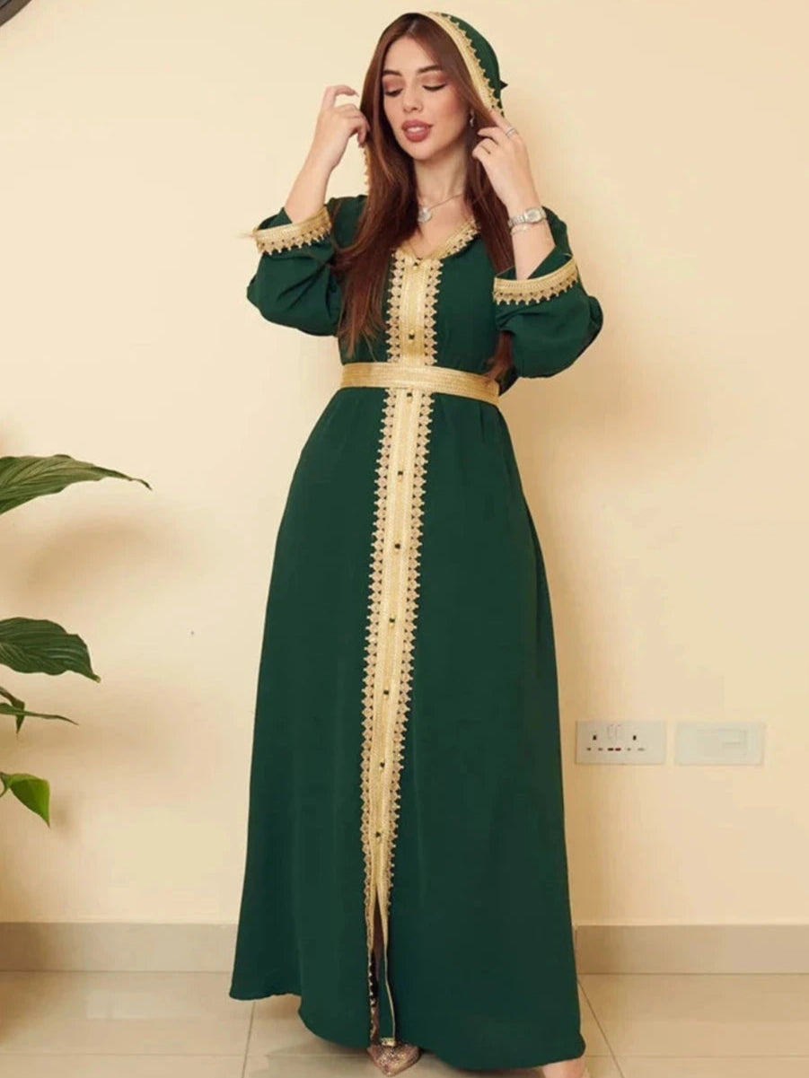 Caftan Capuche - Caftania Paris