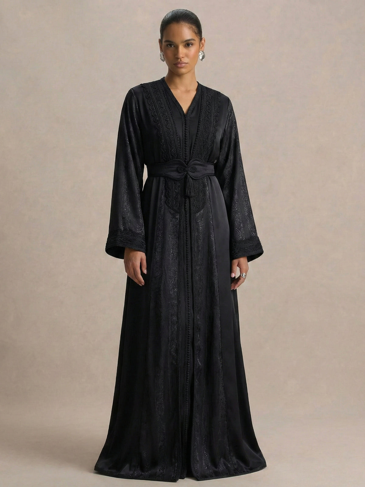 Caftan Mariage Noir - Caftania Paris