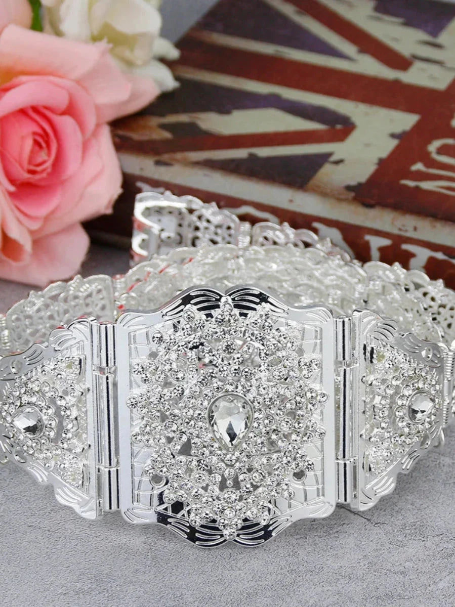 Ceinture Caftan Argenté - Caftania Paris