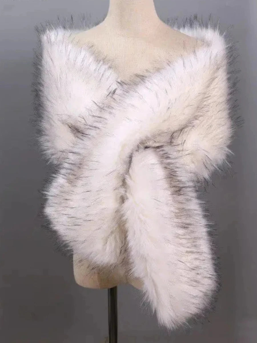 Châle Fourrure - Caftania Paris