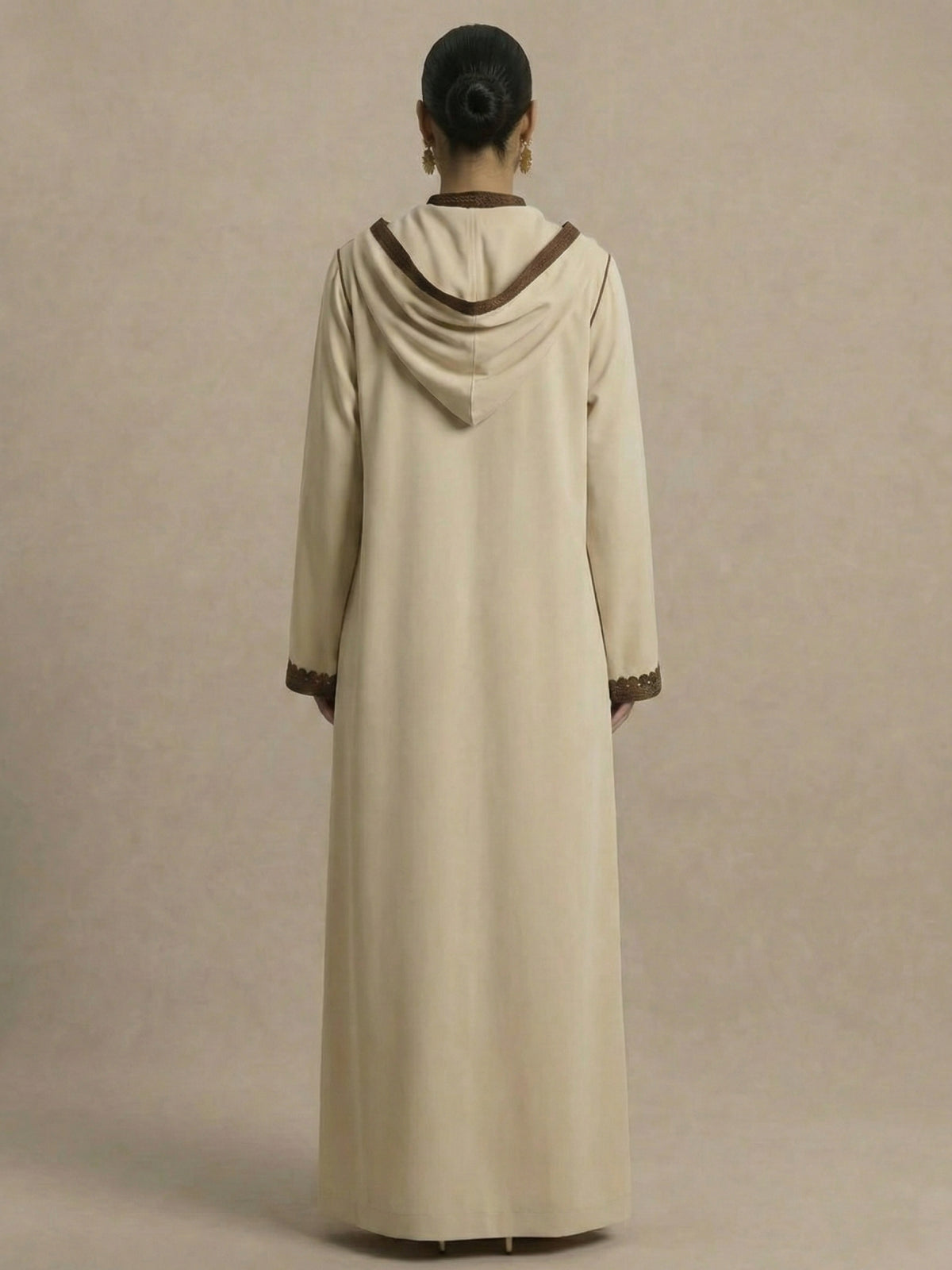 Djellaba Creme | Caftania Paris