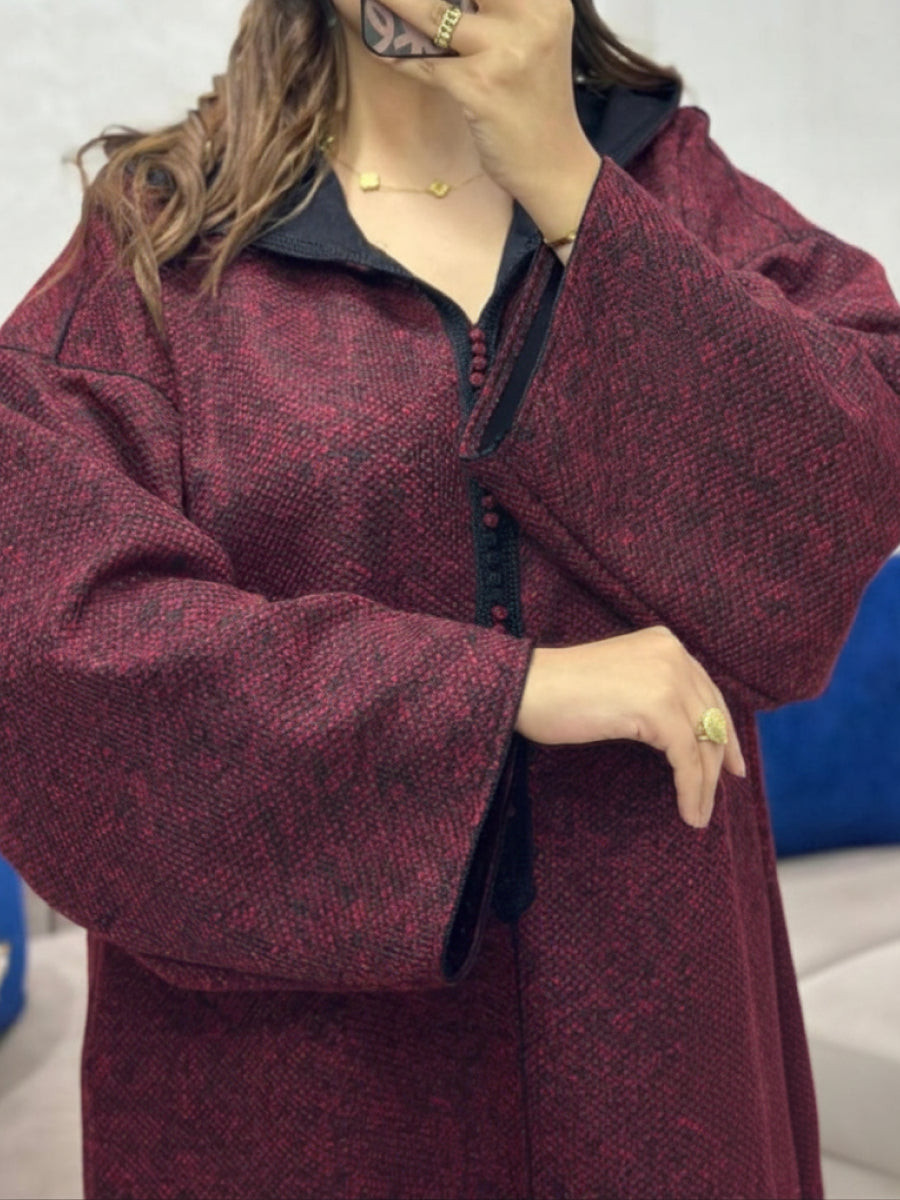 Djellaba Femme Hiver | Caftania Paris