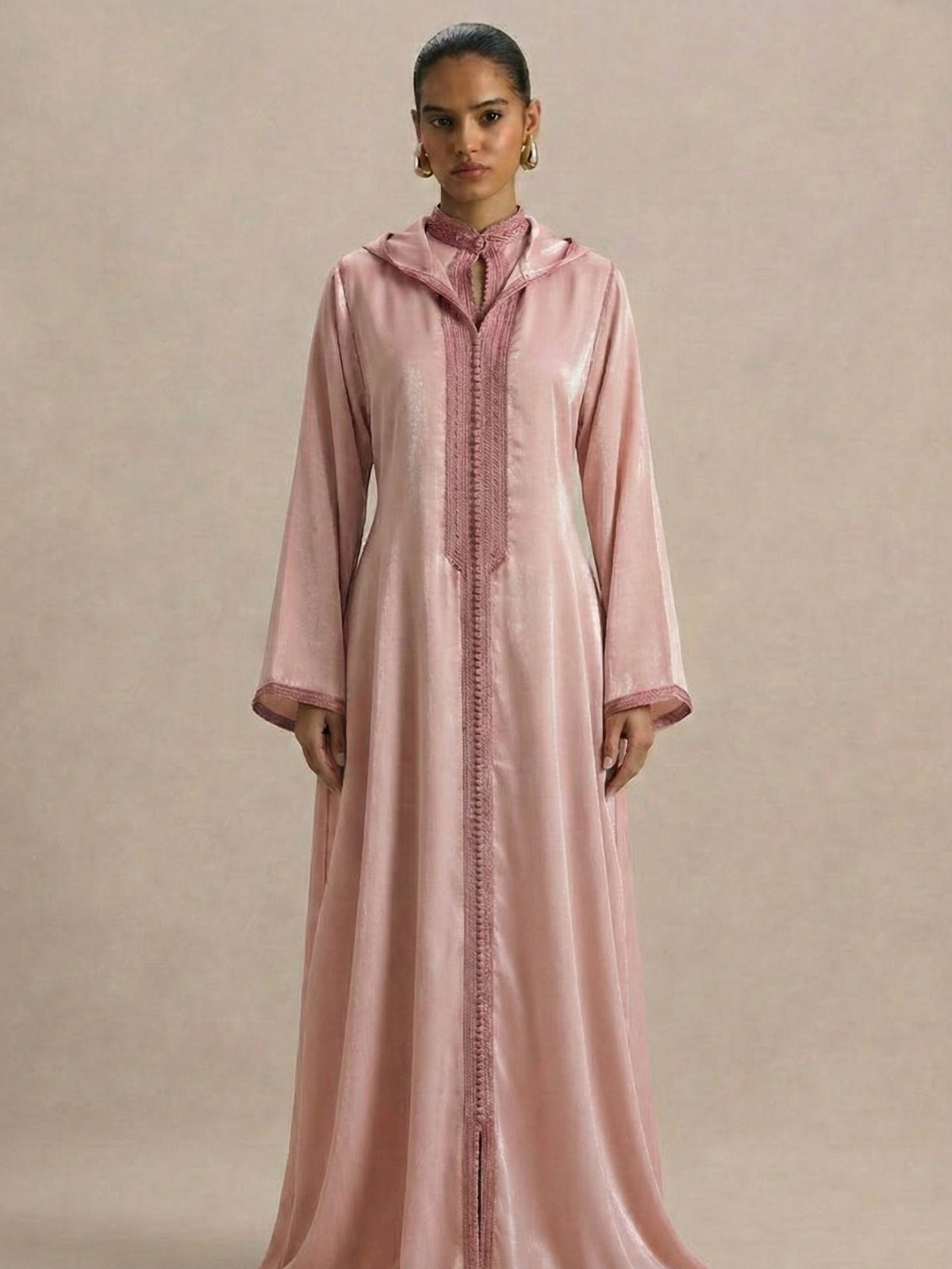 Djellaba Rose | Cafania Paris