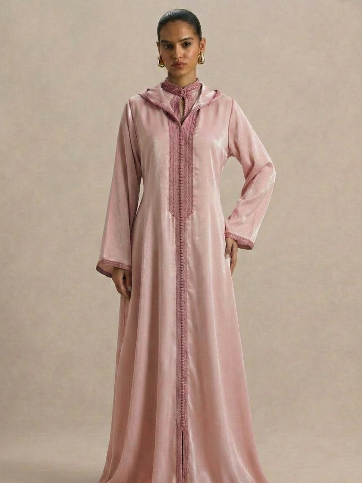 Djellaba Rose | Cafania Paris
