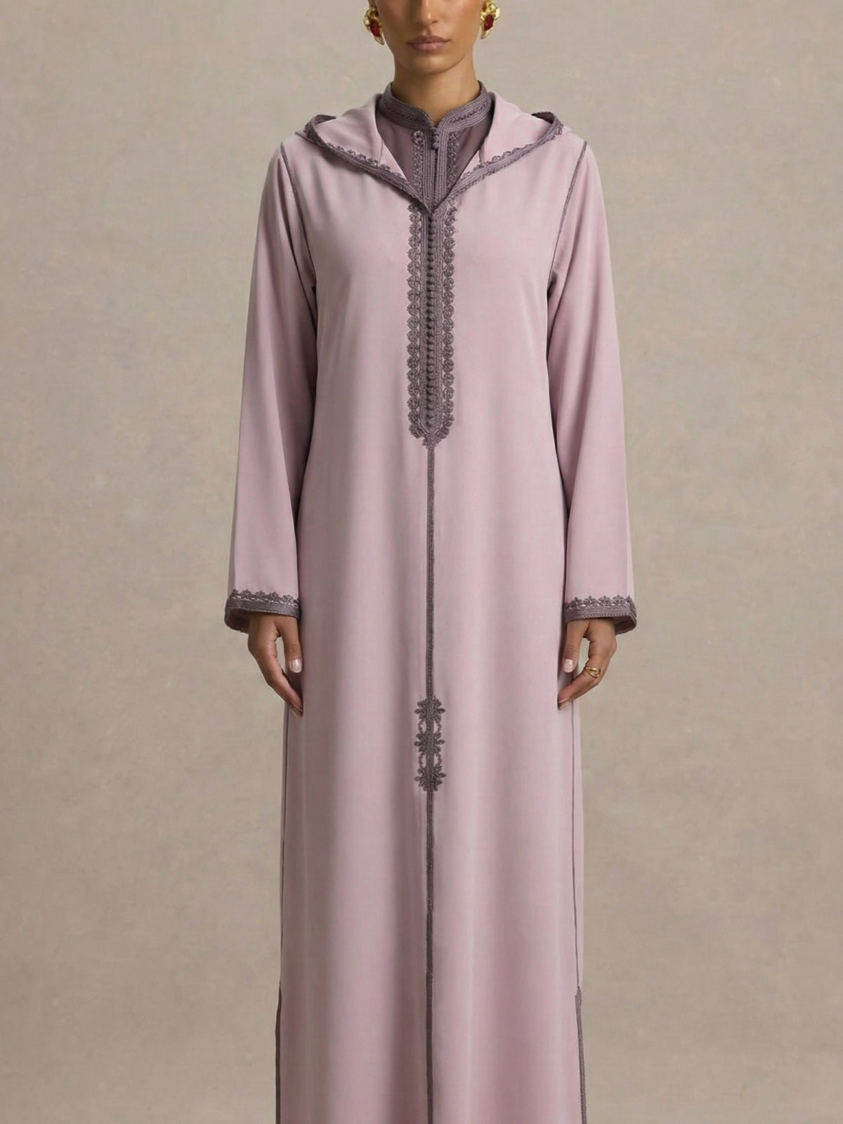 Djellaba Capuche Femme | Caftania Paris