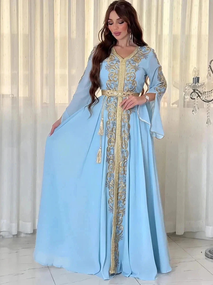 fitted lace wedding dress Empress Caftan main image 1
