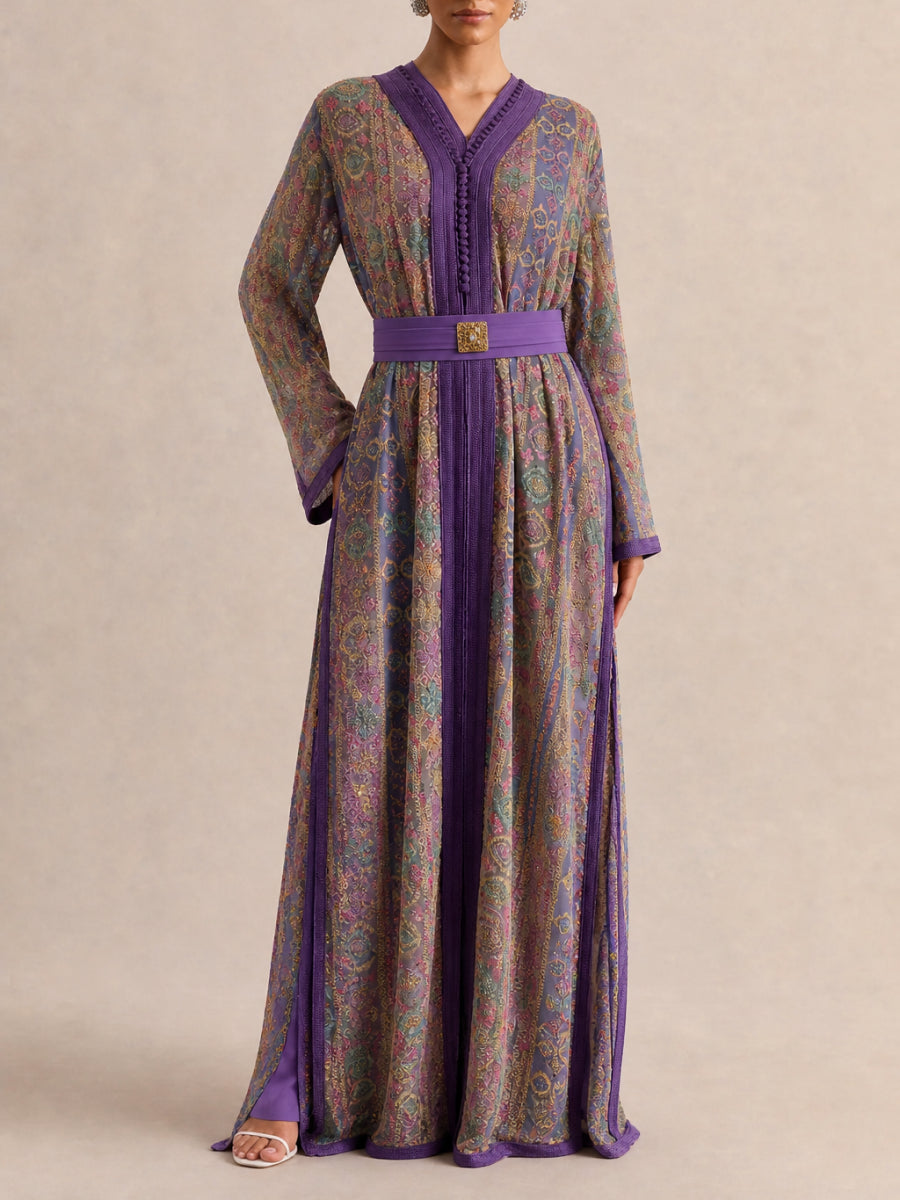 Caftan Lila - Caftania Paris