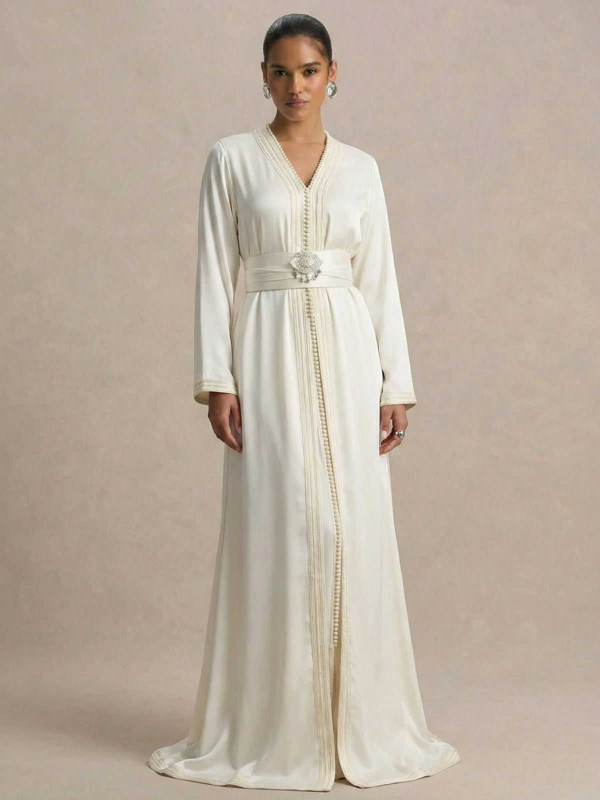 Takchita Blanche - Caftania Paris