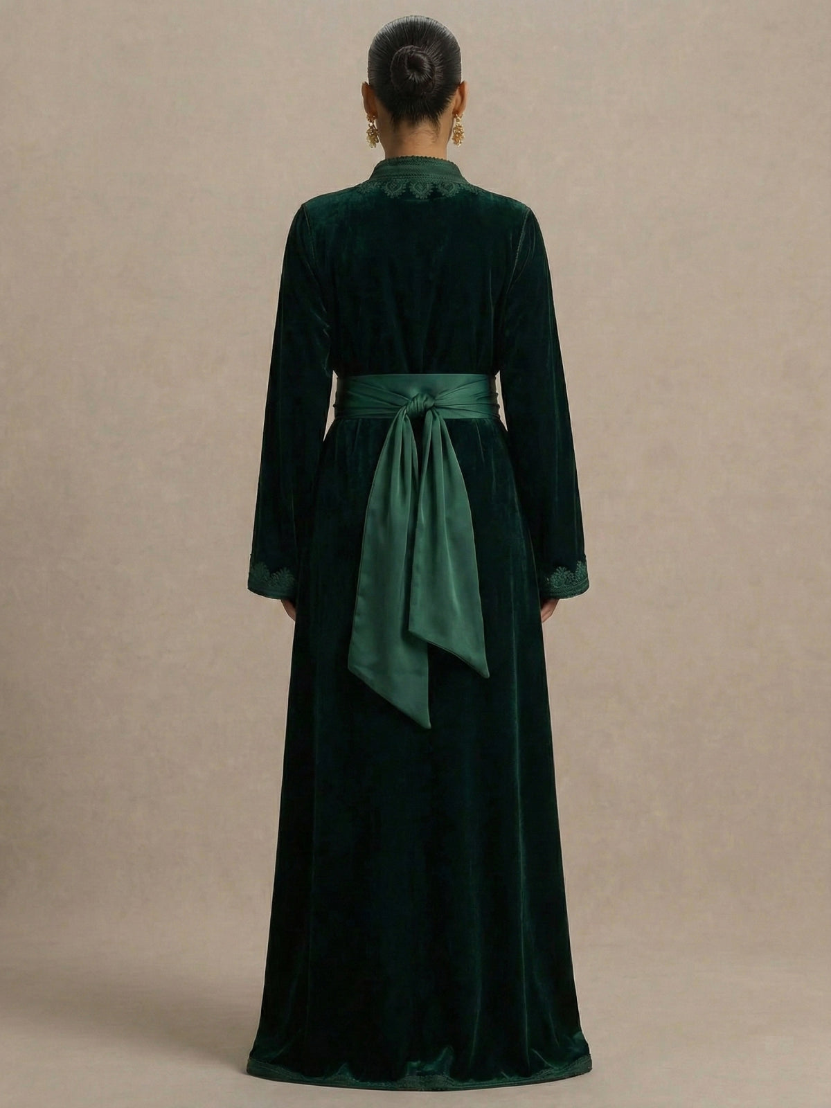 Takchita Vert - Caftania Paris