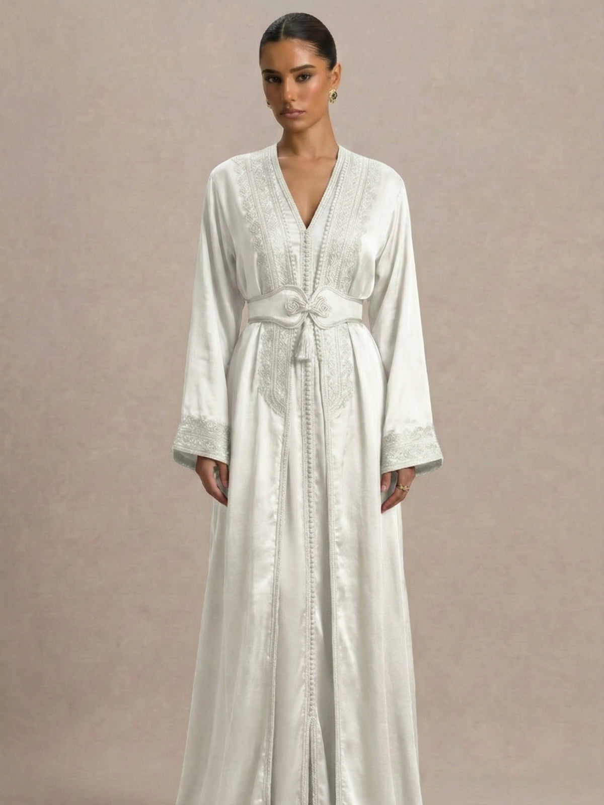 Caftan Blanc Mariée - Caftania Paris