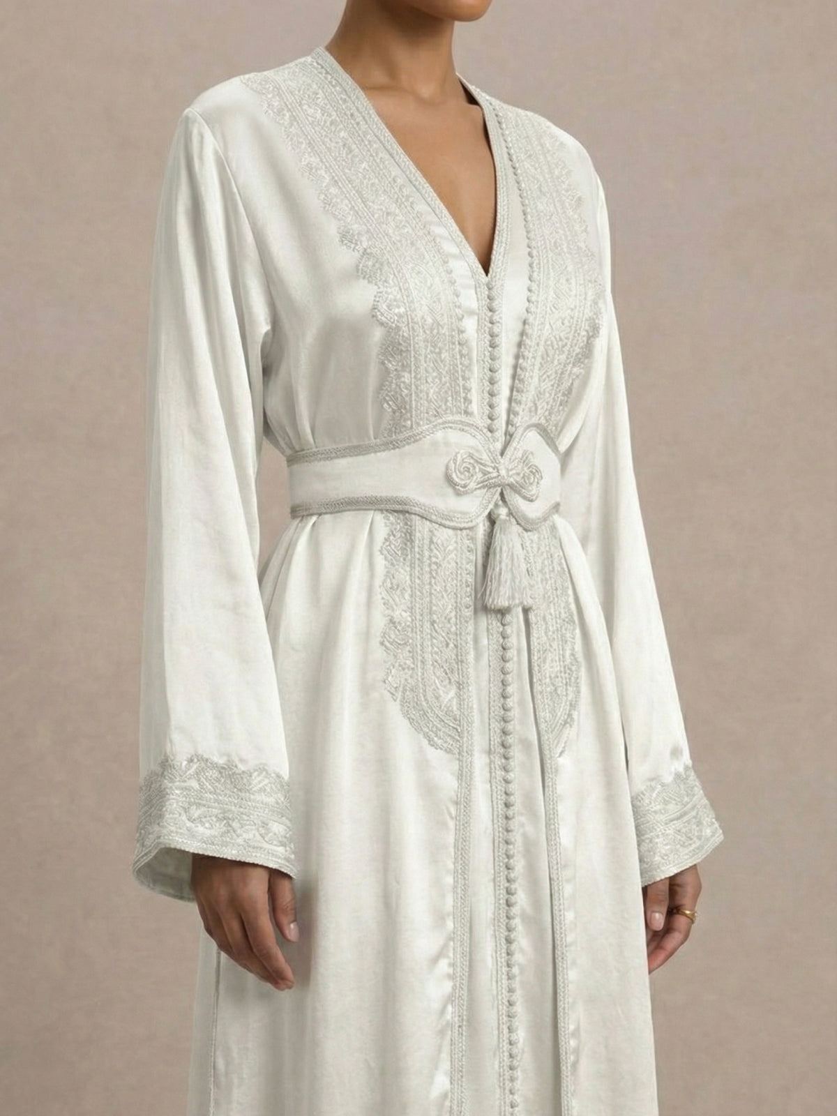 Caftan Blanc Mariée - Caftania Paris