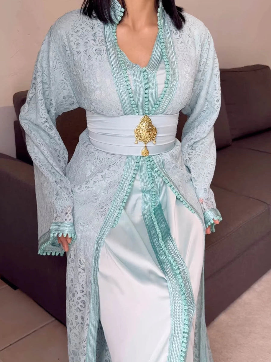 Caftan Col Officier - Caftania Paris