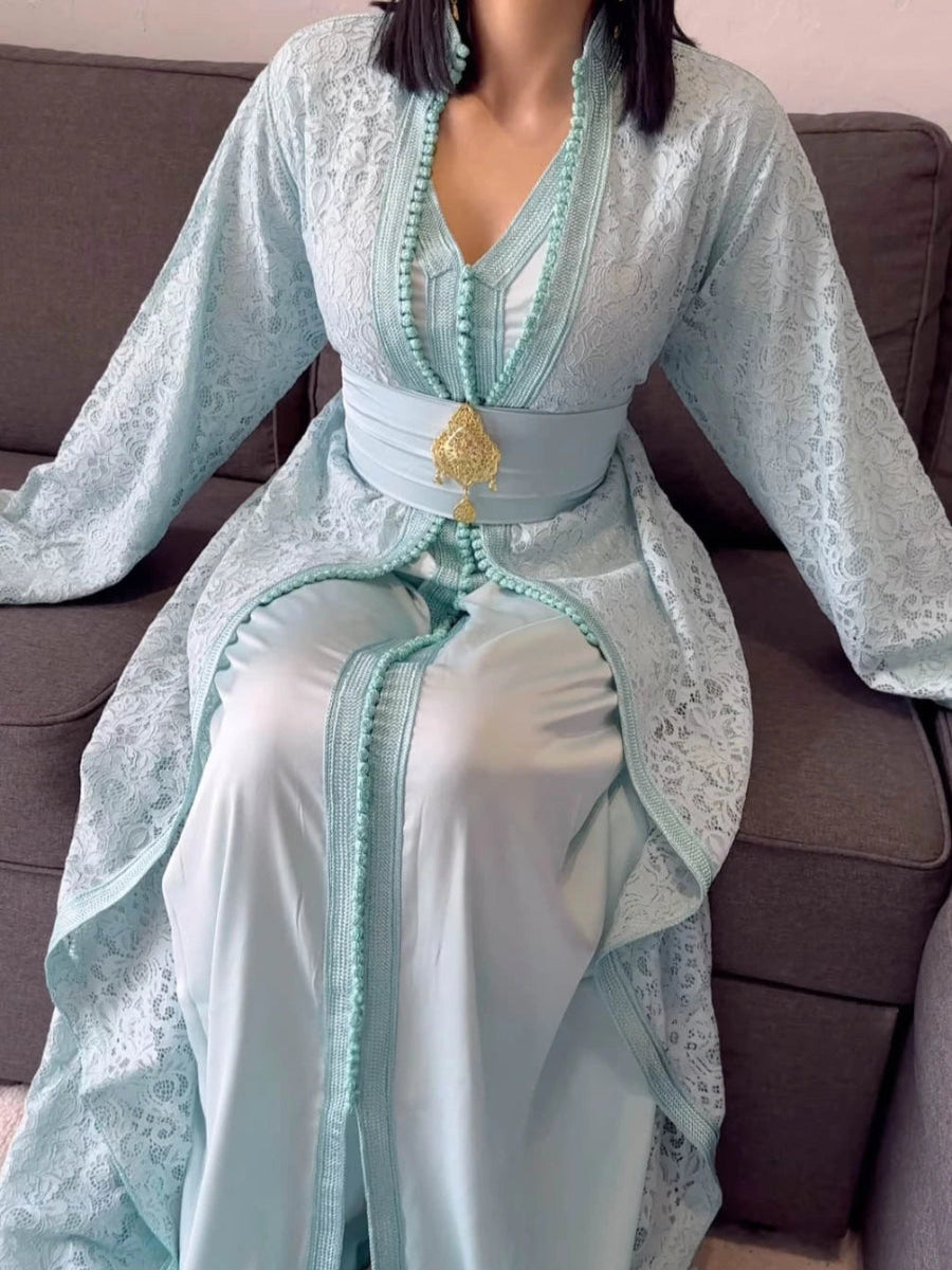 Caftan Col Officier - Caftania Paris