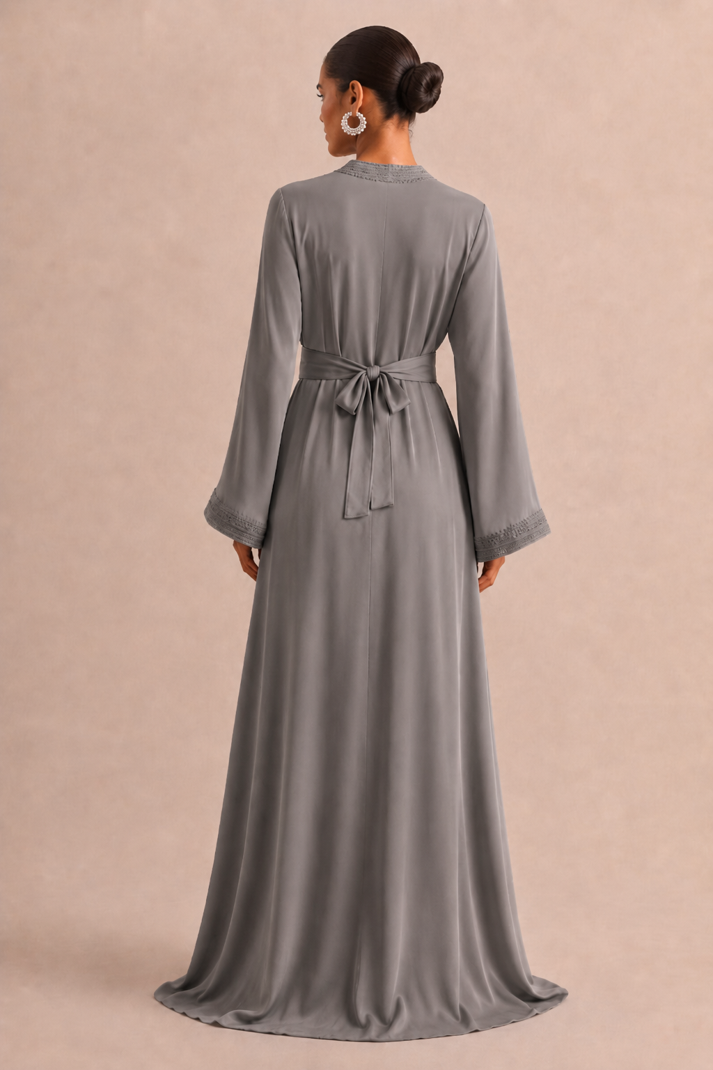 Caftan Gris - Caftania Paris