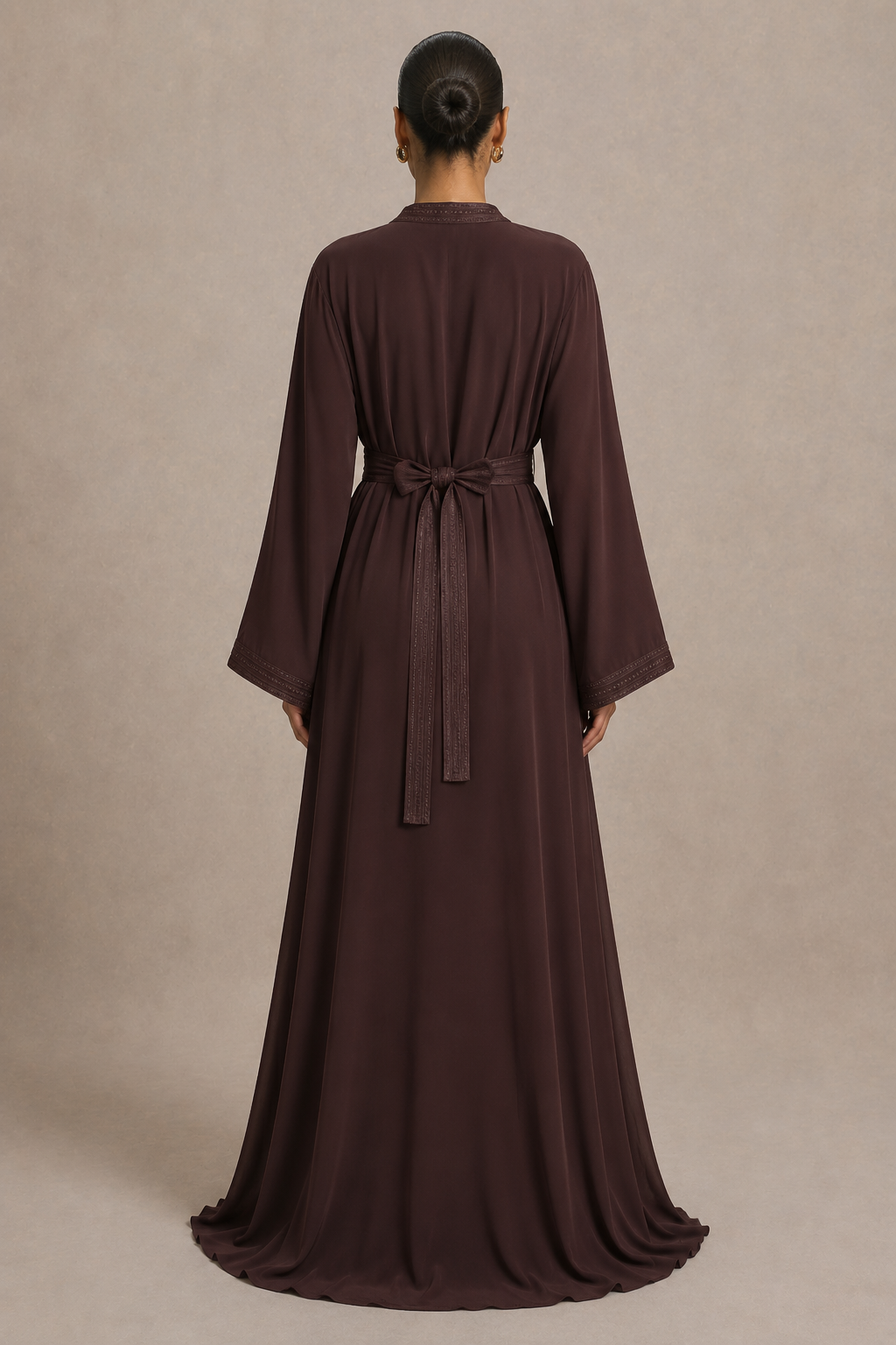 Caftan Marocain Noir | Caftania Paris