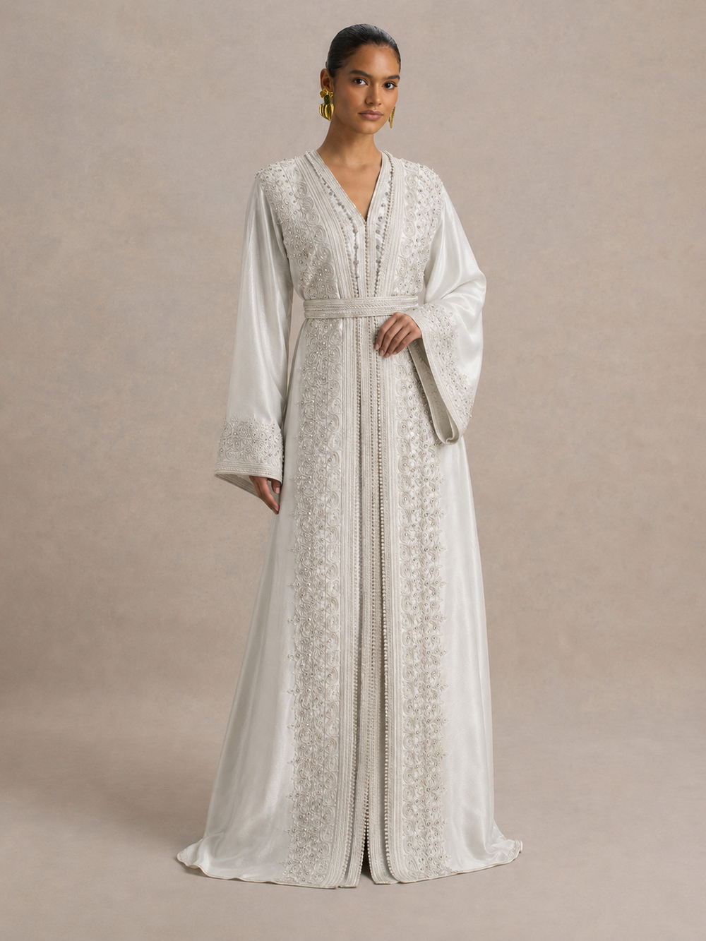 Ceinture assortie offerte avec ce caftan