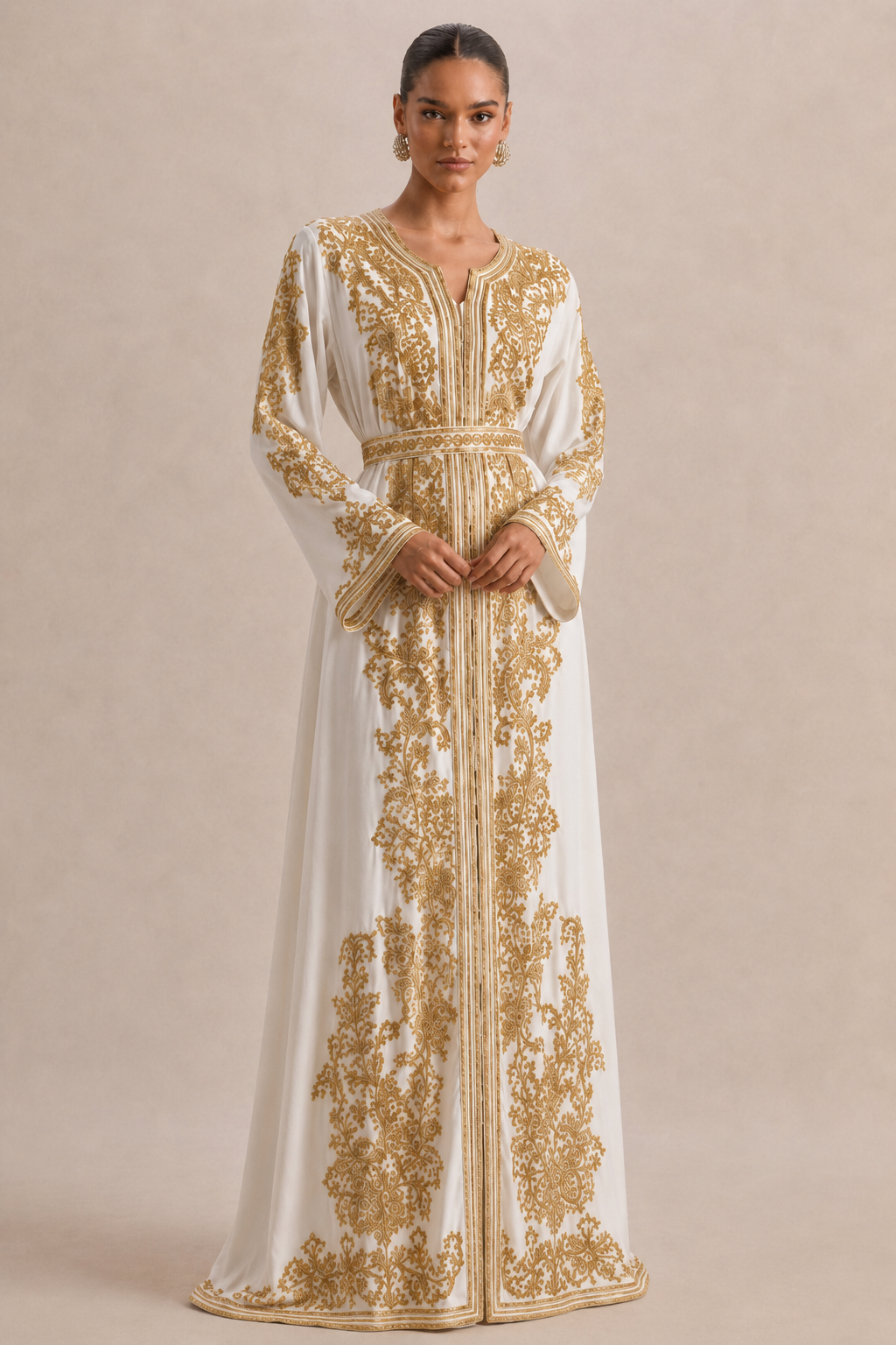 Caftan Robe Blanche