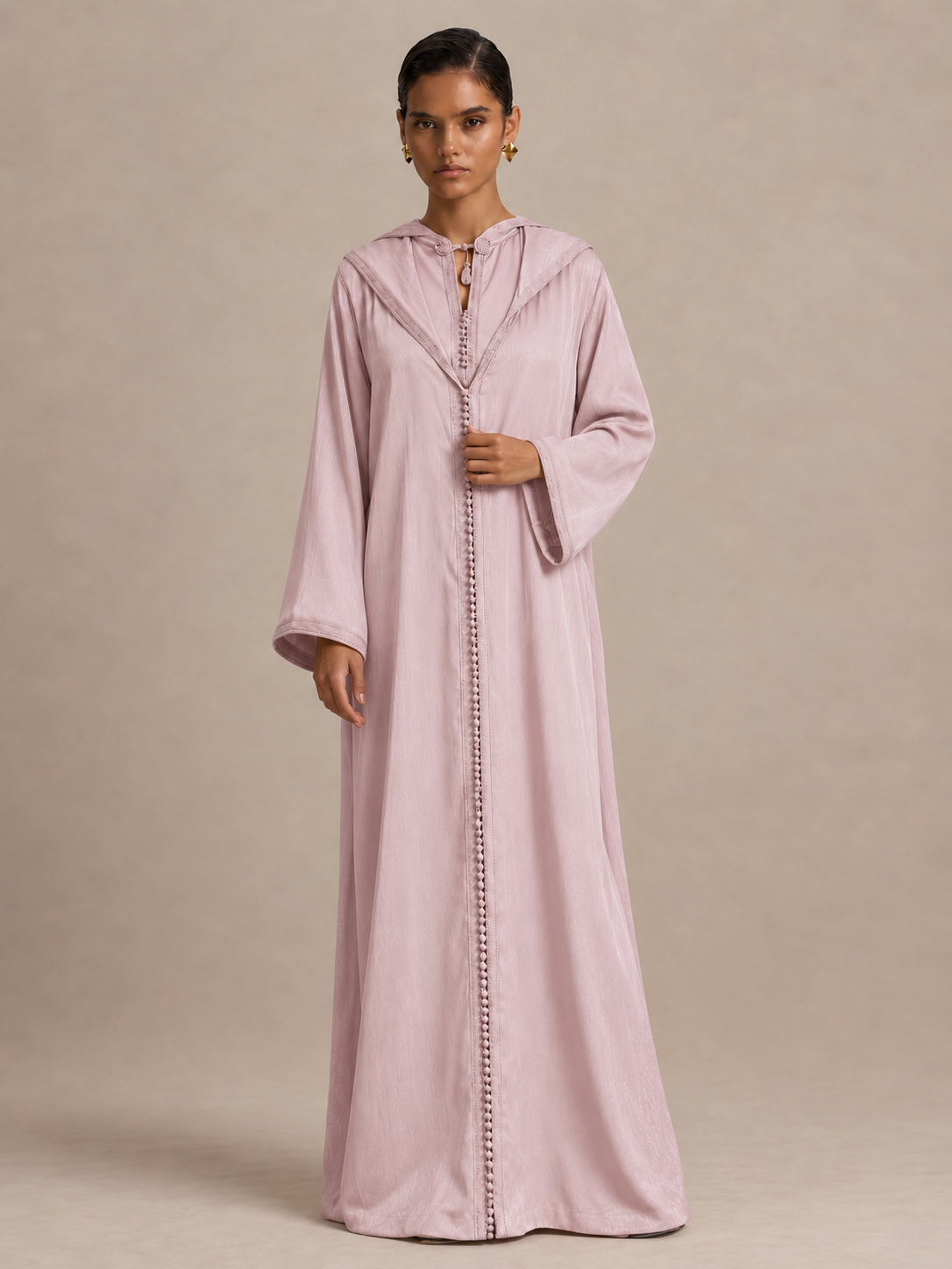 Elegante Damen-Djellaba (2-teilig)