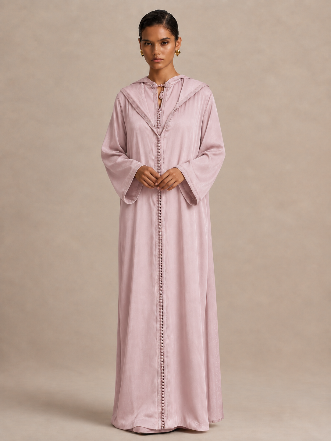 Elegante Damen-Djellaba (2-teilig)