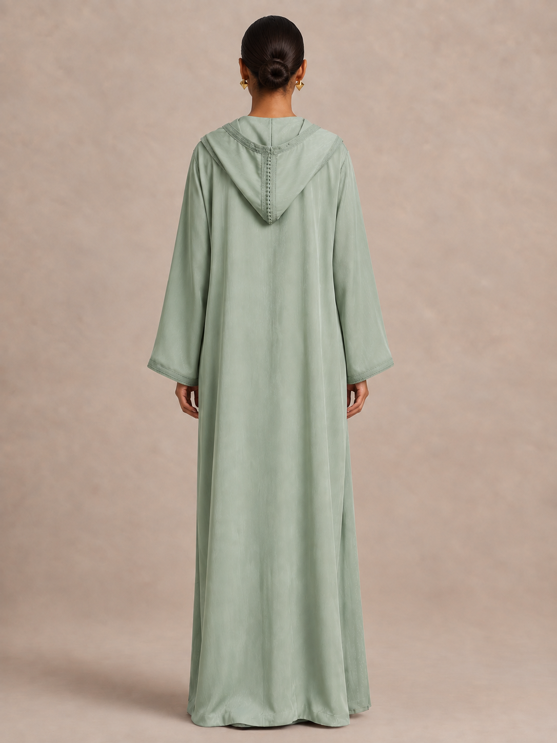 Schlichte Damen-Djellaba (2 Teile)