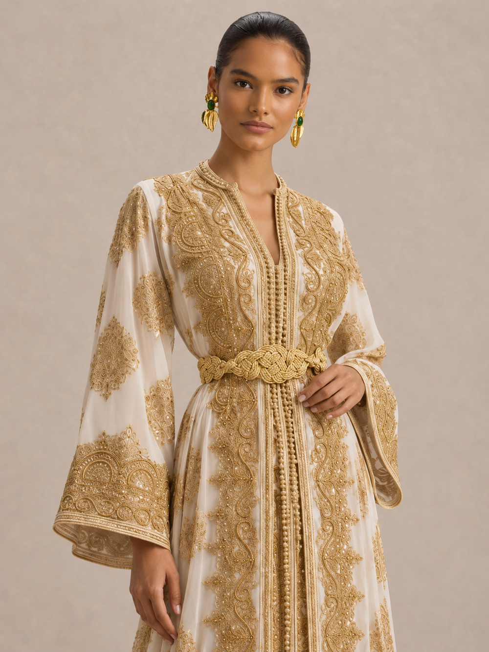 Passender Gürtel gratis zu diesem Kaftan