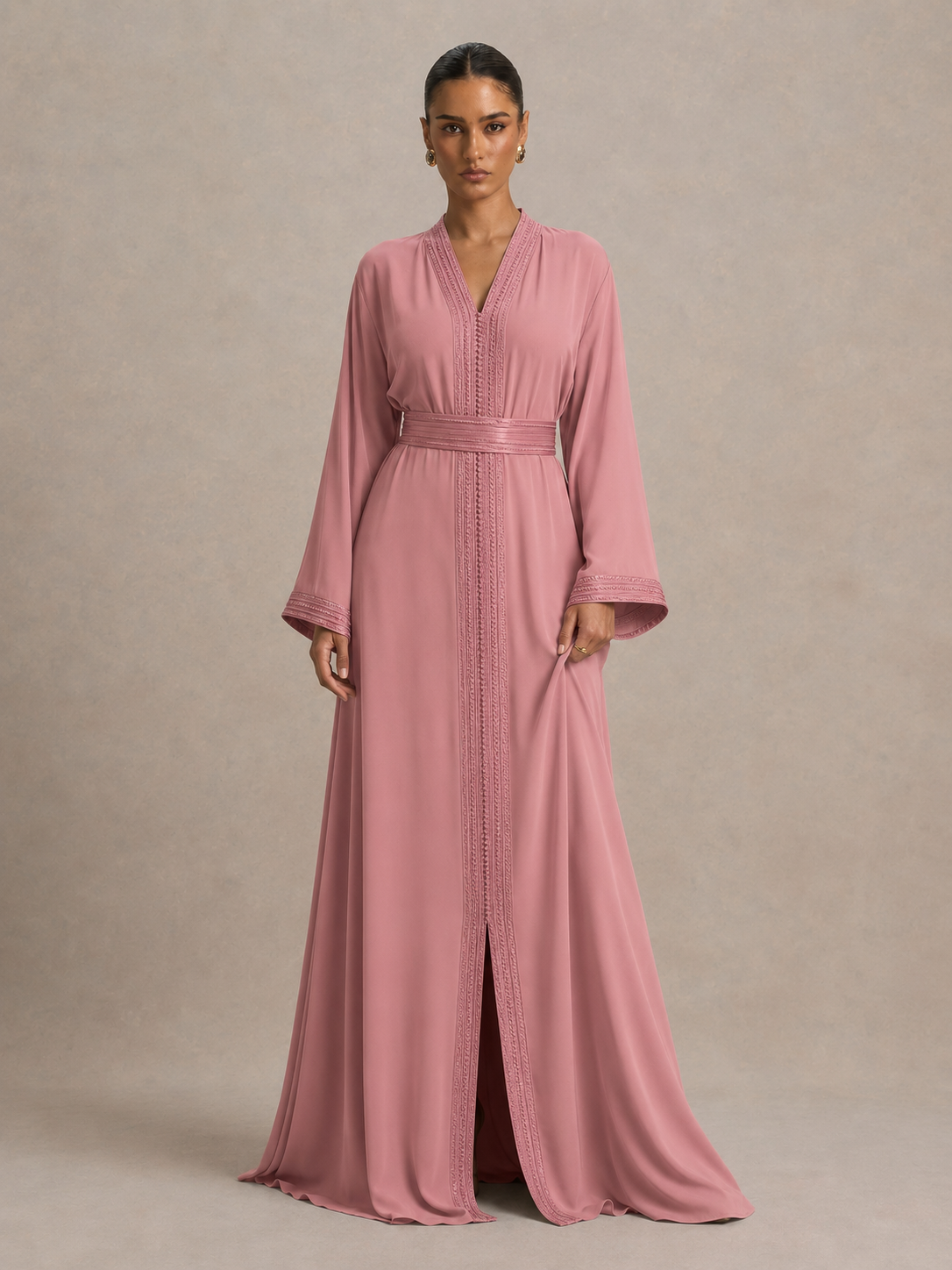 Pale Pink Caftan