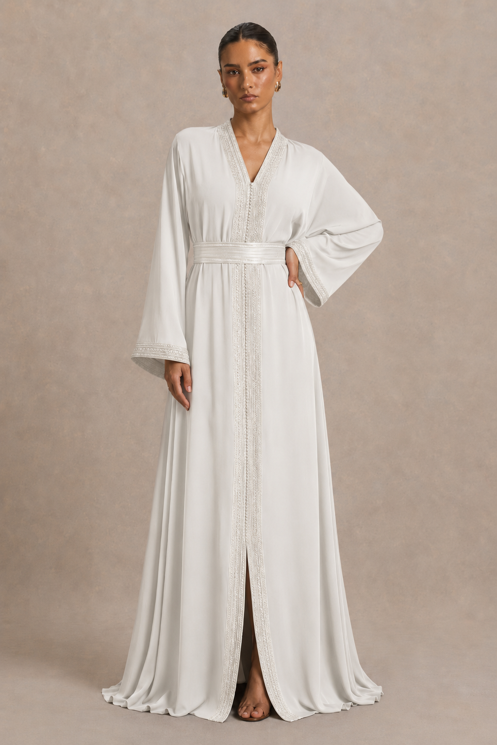 White Caftan Dress
