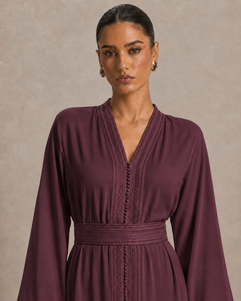 Ceinture assortie offerte avec ce caftan
