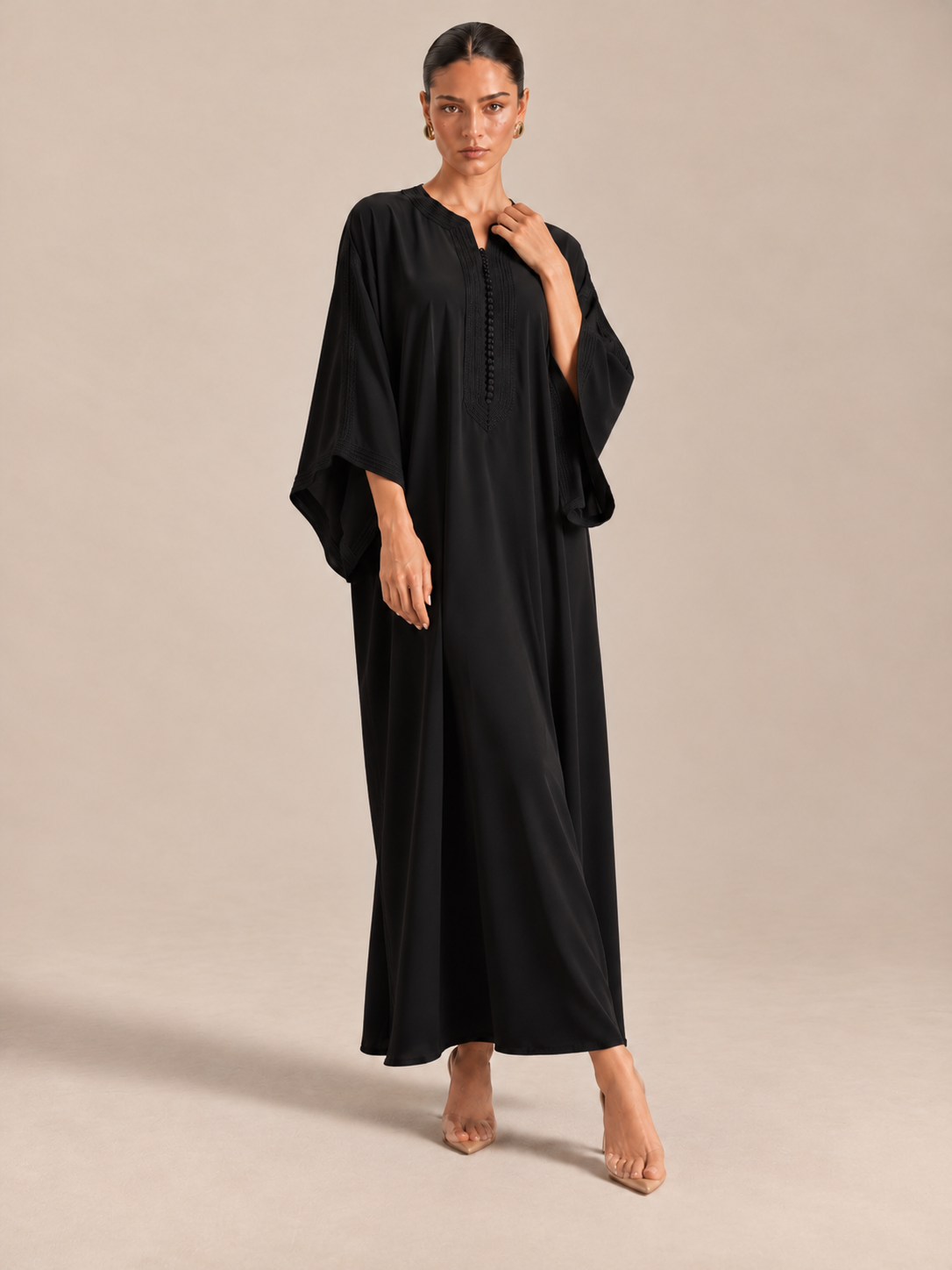 Gandoura Inaya – Noir