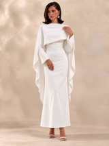 White Wedding Abaya 