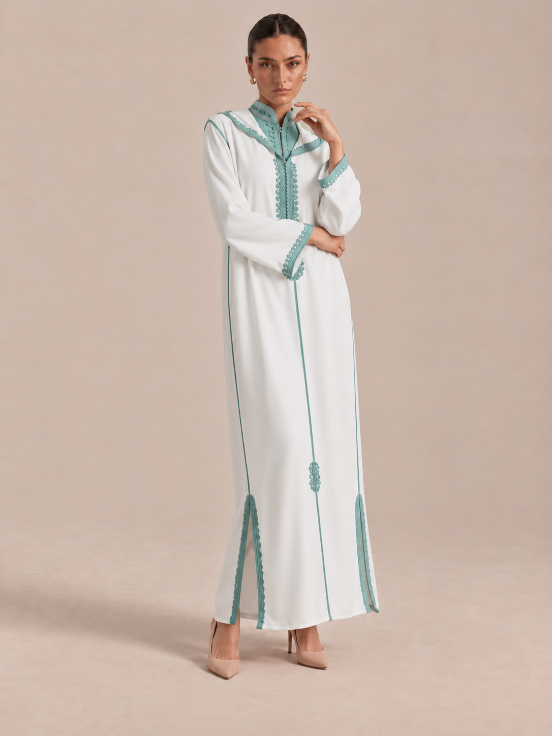 Djellaba Priere Femme | Caftania Paris